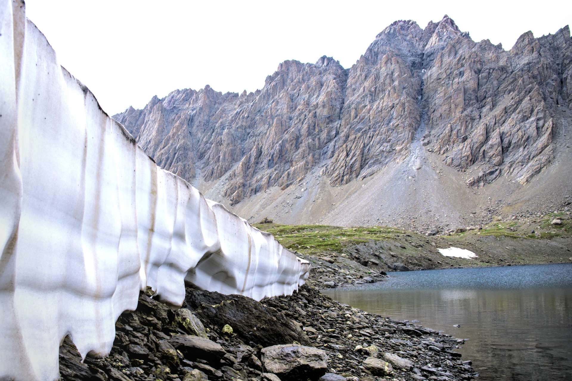 Lac des Neuf Couleurs, in the upper Ubaye